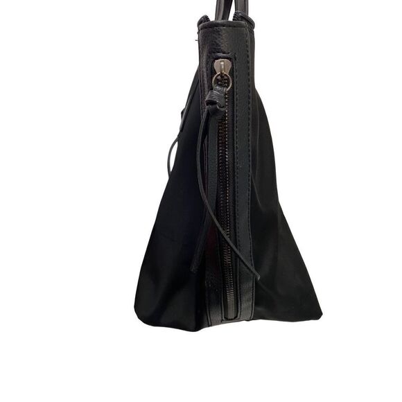 Botkier Black Nylon Tote with Pewter Zipper Details - Picture 4 of 11